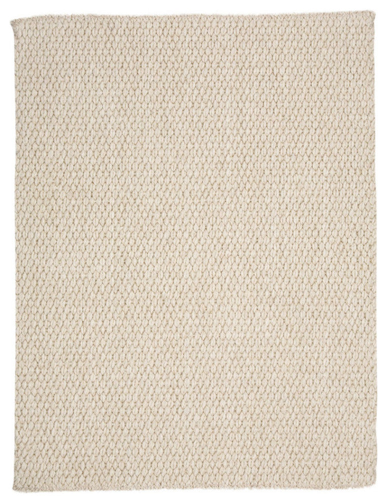 Capel Lawson Cream 0209_600 Flat Woven Rugs - 24" X 8' Runner Vertical Stripe Re