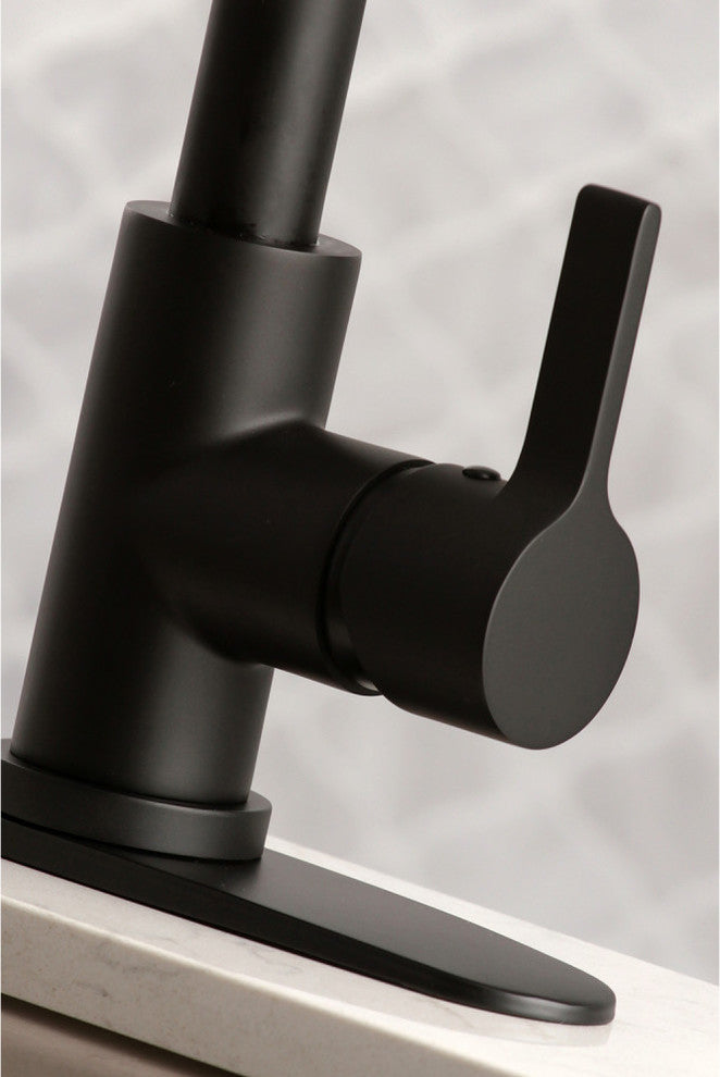 Gourmetier Pull-Down Kitchen Faucet, Matte Black