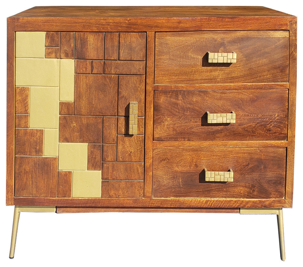 Montevideo Mango Wood Cabinet