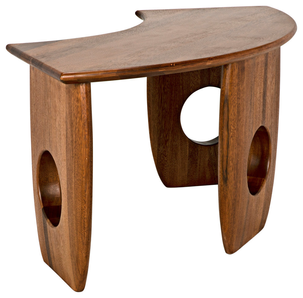 Noir Furniture - Lobster Desk in Dark Walnut - GDES199DW