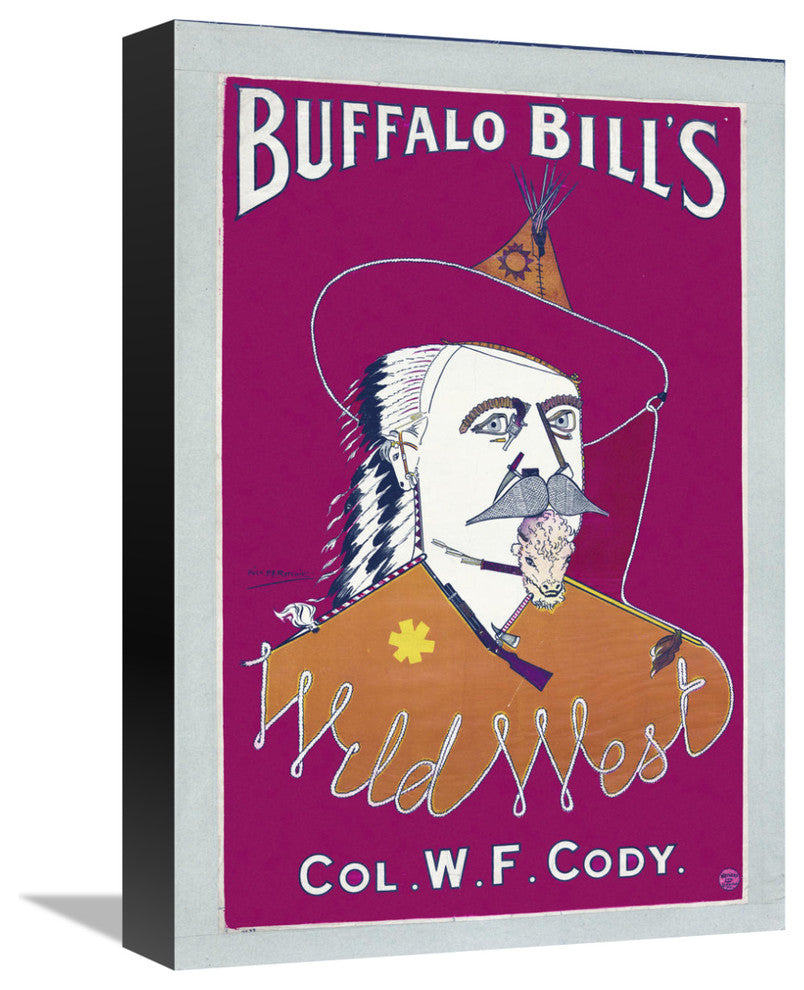 Buffalo Bill's Wild West, Col. W.F. Cody, 11x16