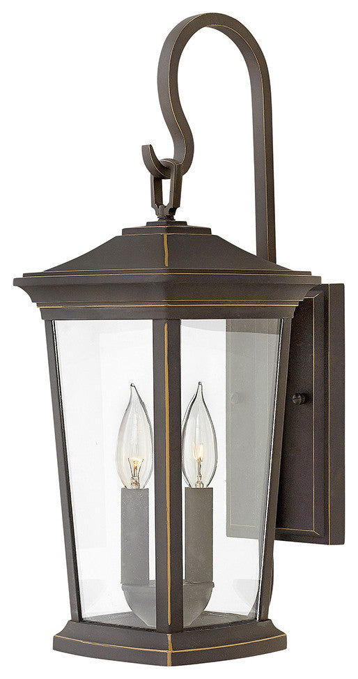 Hinkley Bromley Medium Wall Mount Lantern, Oil Rubbed Bronze