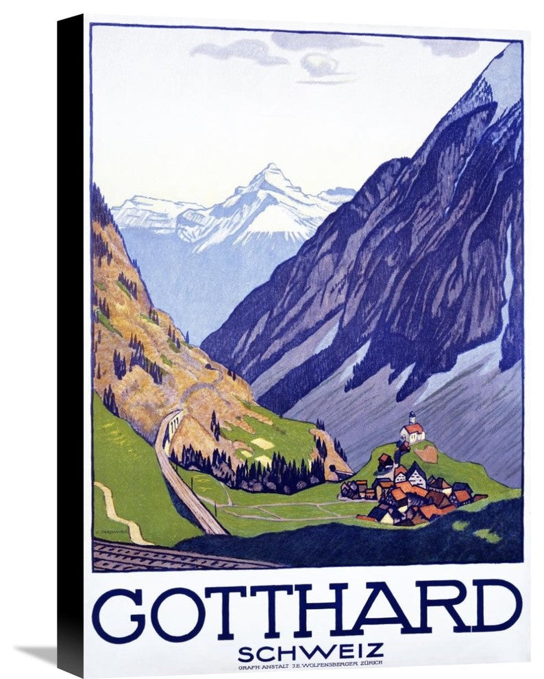 Gotthard / Schweiz, 15"X22"