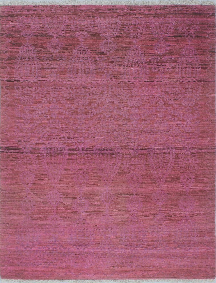 Overdyed Chobi Zarghona Purple/ Rug, 4'11x6'2