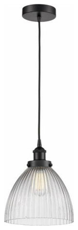 Innovations 616-1PH-BK-G222 1-Light Mini Pendant, Matte Black
