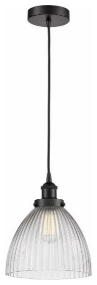 Innovations 616-1PH-BK-G222 1-Light Mini Pendant, Matte Black