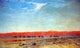 Eugen Prosper Bracht Salzkarawane am Toten Meer Wall Decal