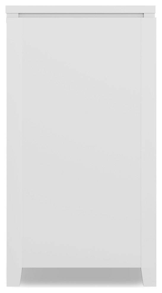 Cosmopolitan Solid Wood Sideboard Buffet, White