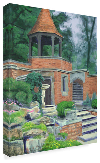 Rusty Frentner 'Brick Building' Canvas Art, 24"x18"