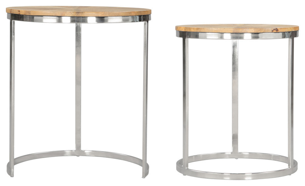Bari Coffee Table Set (2-Piece) Natural