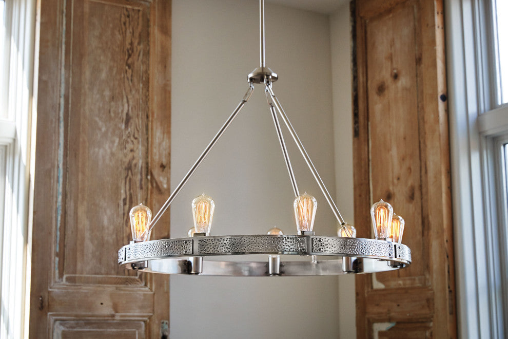Hinkley Everett Large Single Tier, Brushed Nickel