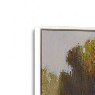 "Dawn's Rustic Charm" - A Canvas Print Celebrating Countryside Serenity