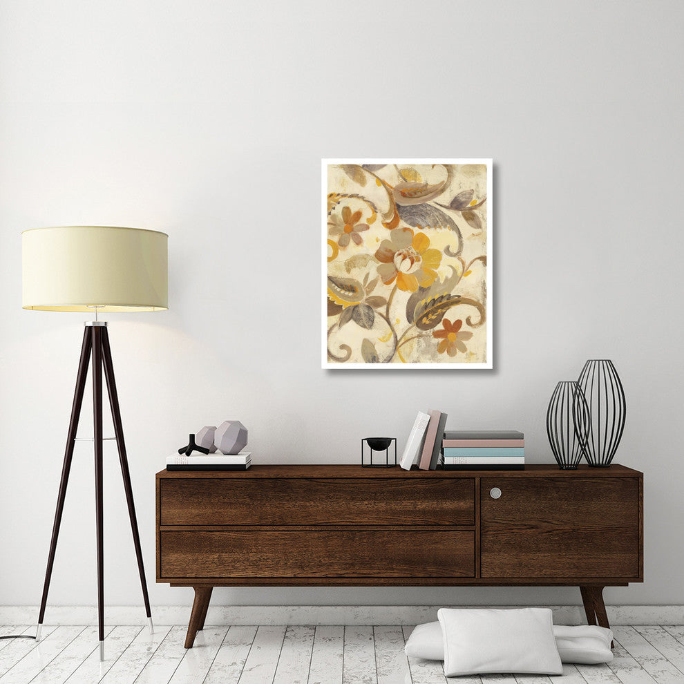"Autumn Garden III Light" Digital Paper Print by Albena Hristova, 30"x37"