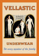 Vellastic Ribbed Fleece Underwear - Fine Art Giclee Print 24" x 36"