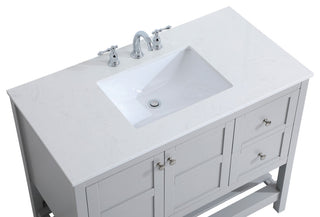 Tucker Grey 42" Single Sink Bathroom Vanity
