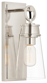 Z-LITE 2300-1SS-PN 1 Light Wall Sconce, Polished Nickel