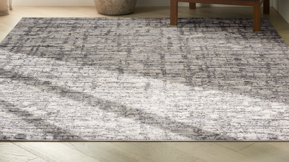 Calvin Klein CK950 Rush 9' x 12' Ivory/Grey Modern Indoor Area Rug