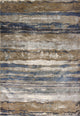 Provence 8603 Ivory and Blue Landscape Rug, 2'2"x3'7"