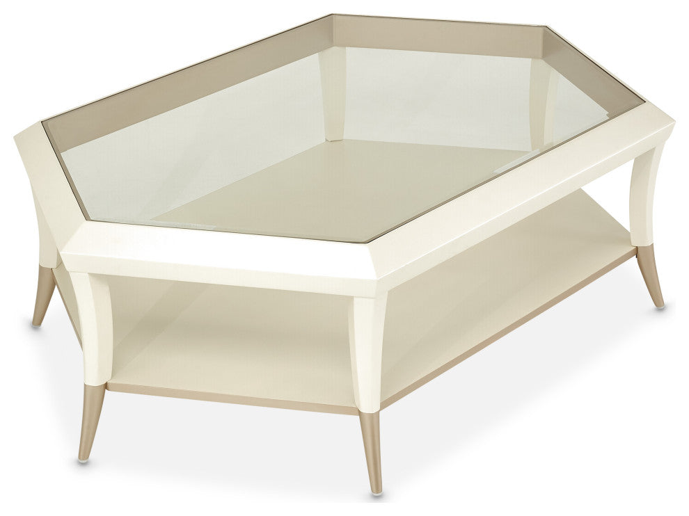 La Rachelle Cocktail Table - Medium Champagne