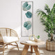 Glossy Tropical Leaf Wall Decor