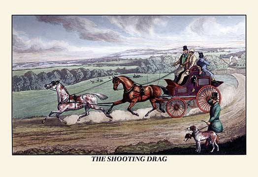 The Shooting Drag- Fine Art Giclee Print 24" x 36"