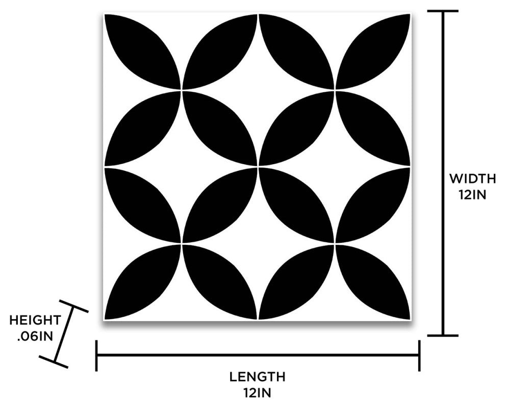 Starlight Peel and Stick Floor Tiles, Box