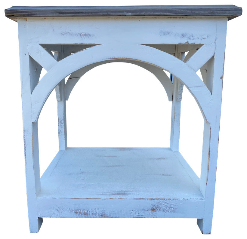 End Table, White