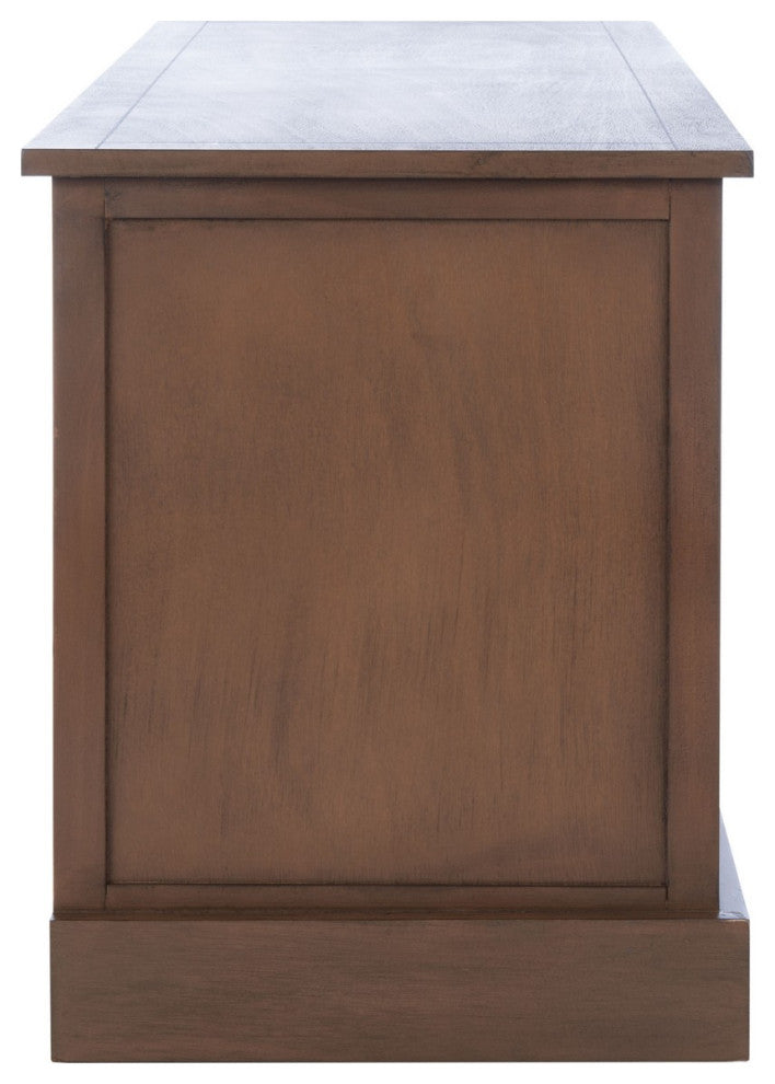 Safavieh Landers 3 Drawer Storage Bench, Brown