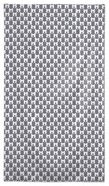 Leaf Pattern Dark Gray 58x102 Tablecloth