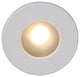 WAC Lighting LEDme Full Round Indoor or Outdoor Step and Wall Light, White