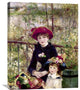 "Two Sisters (On The Terrace)" Canvas Giclee by Pierre-Auguste Renoir, 24"x30"