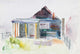 Eve Nethercott "House P1.20" Watercolor Painting