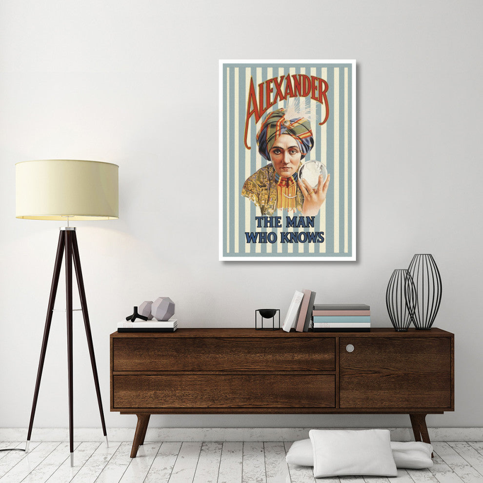 "Magicians: Alexander, The Man Who Knows" Paper Print by Moody Brothers, 34"x50"