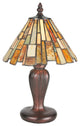 Meyda lighting 72580 13"H Delta Jadestone Mini Lamp