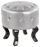 Pouf Contemporary Ottoman, Silver