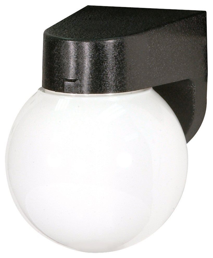 1 Light 6" Porch, Wall Lexan Globe