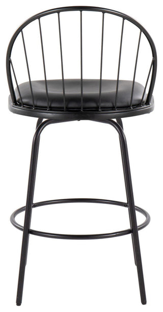 Riley Claire 26" Fixed-Height Counter Stool, Set of 2