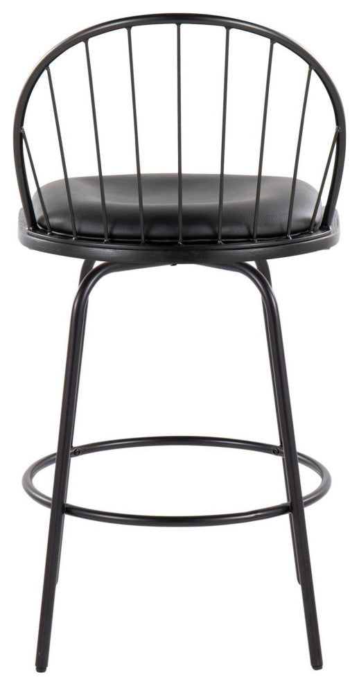 Riley Claire 26" Fixed-Height Counter Stool, Set of 2