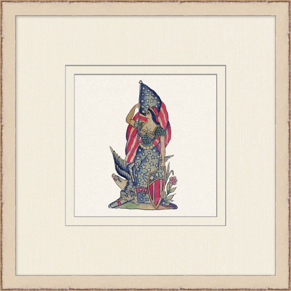 American Traditional 7, Giclee Reproduction Artwork