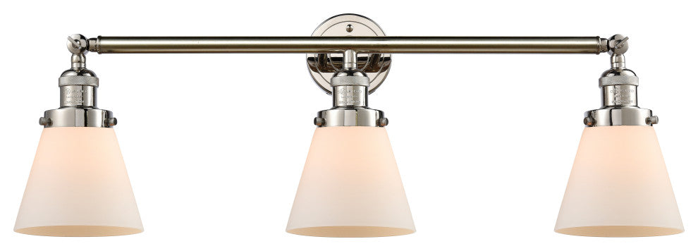 Innovations Lighting 205-Pn-S-G61 3 Light Bathroom Fixture