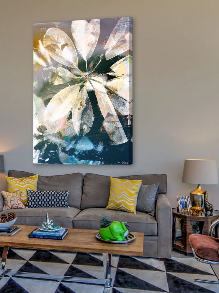 "Blue Water" Fine Art Canvas Print, 16"x24"