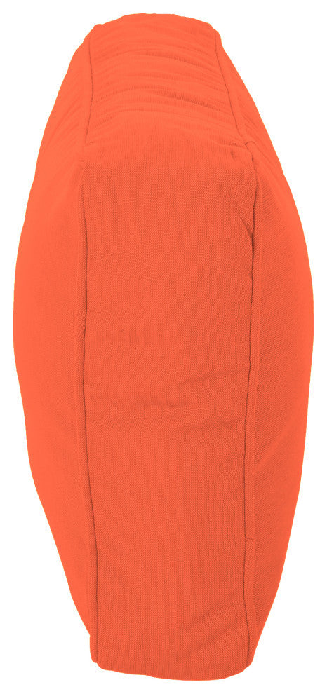 Darcy Outdoor Rectanglular 12"x20" Lumbar Pillows, Set of 2, Coral