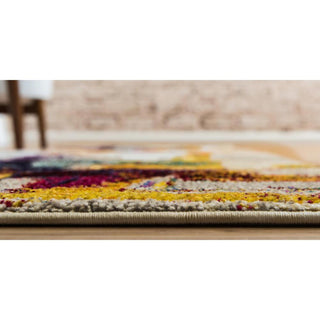 Rug Unique Loom Estrella Beige Runner 2' 7 x 10' 0