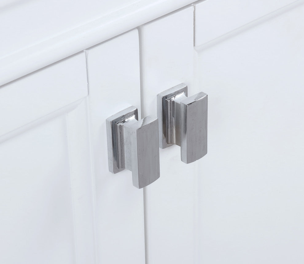 Milano 54" Single Sink Vanity, White