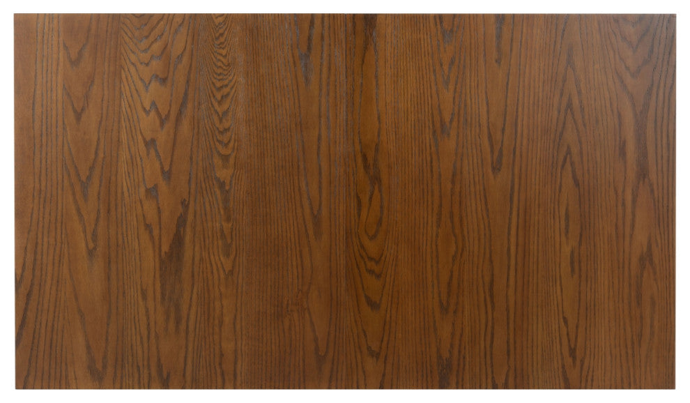 Safavieh Couture Desmond Extendable Dining Table, Medium Oak