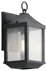 Outdoor Wall 1-Light, Distressed Black