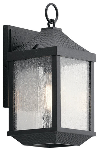 Outdoor Wall 1-Light, Distressed Black