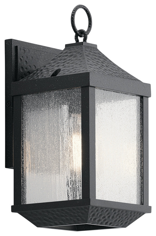 Outdoor Wall 1-Light, Distressed Black