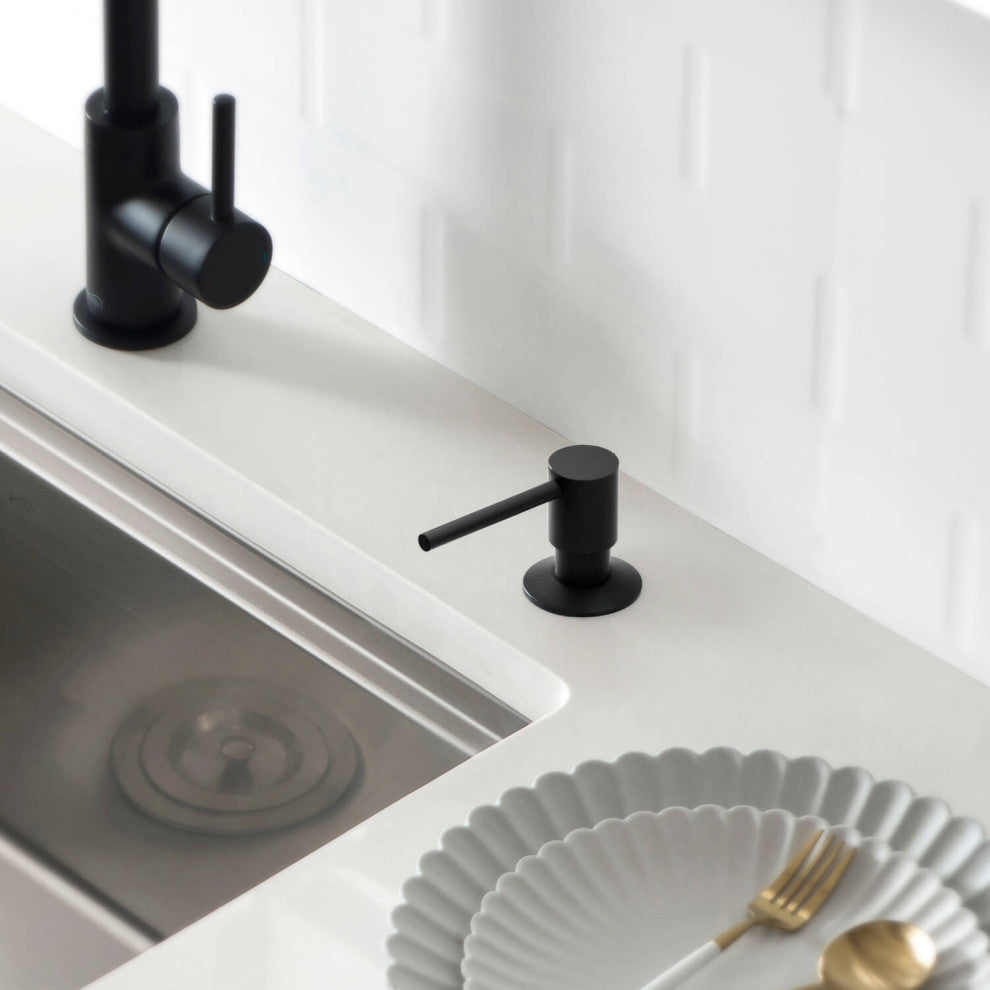 KIBI Kitchen Soap Dispenser KSD100, Matte Black