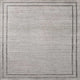 Ahgly Company Indoor Square Mid-Century Modern Area Rugs, 3' Square